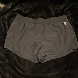 Fila Women's Black Athletic Shorts